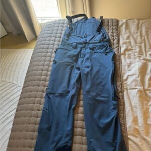 Outdoor Research Men' XL Blue Technical Bib Snow Pants 175